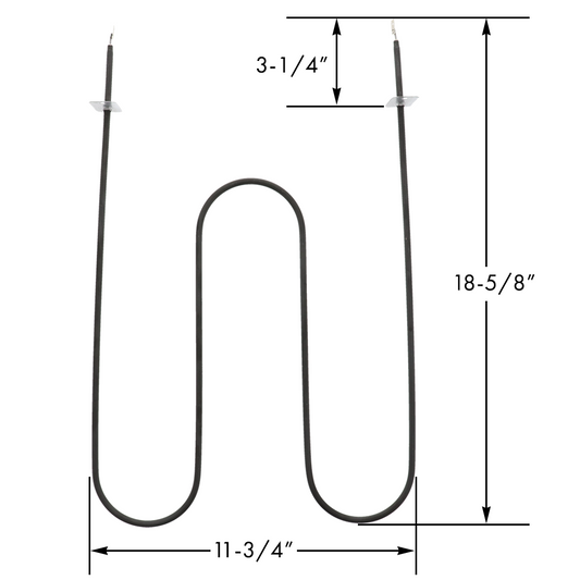 Broil Element for Frigidaire 316203200 316199900 CH3200 CM3200 ERB3200
