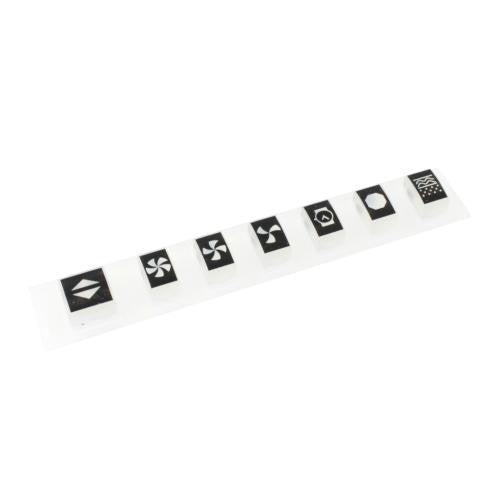 Samsung DE81-07764A SVC Keypad Raised Vent 1/2" Plastic Ventilation