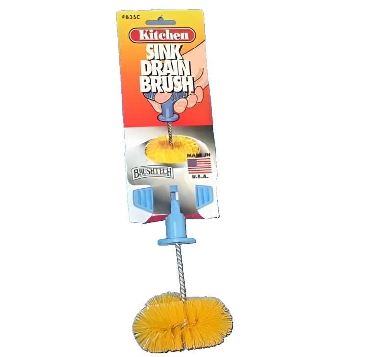 BRUSHTECH B35C KITCHEN SINK DRAIN BRUSH B35C