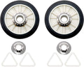 Pack of Two Dryer Rear Drum Support Roller Kit For Whirlpool 349241 WP349341