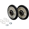 Pack of Two Dryer Rear Drum Support Roller Kit For Whirlpool 349241 WP349341