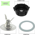 Oster Blender Ice Crusher Blade with Jar Base Cap & 2 Gaskets