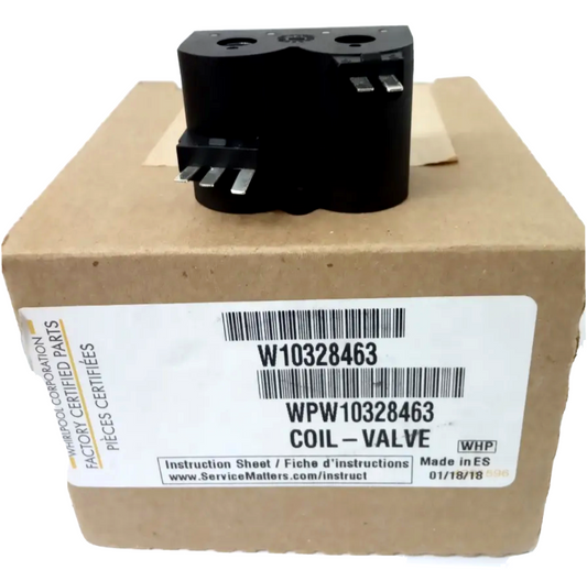 ✅OEM Whirlpool WPW10328463 Dryer Gas Valve Solenoid W10328463