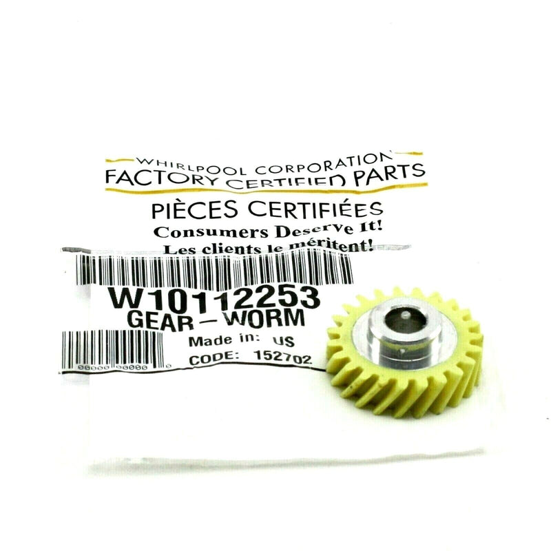 New Genuine OEM Whirlpool Stand Mixer Worm Gear WPW10112253