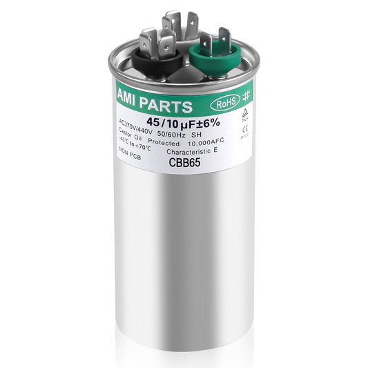 45+10 MFD 45/10 Uf 370/440V CBB65 CBB65B Dual Run Capacitor 97F9895 Z97F995
