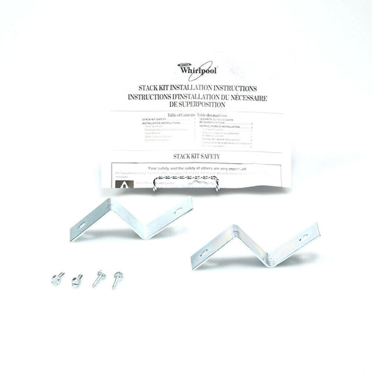 ✅OEM Whirlpool W10178021A Washer/ Dryer Stacking Kit