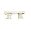 GE Dishwasher Rail Bracket Assembly Replacement for WD12X10221 WD12X23637 White