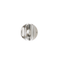 OEM GE Cooktop Knob Vent Tri-Chrome WB03X10317 1473210 PGP990