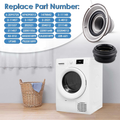 6-2095720 Washer Tub Seal Kit Compatible with Whirlpool Maytag Replaces AP439001