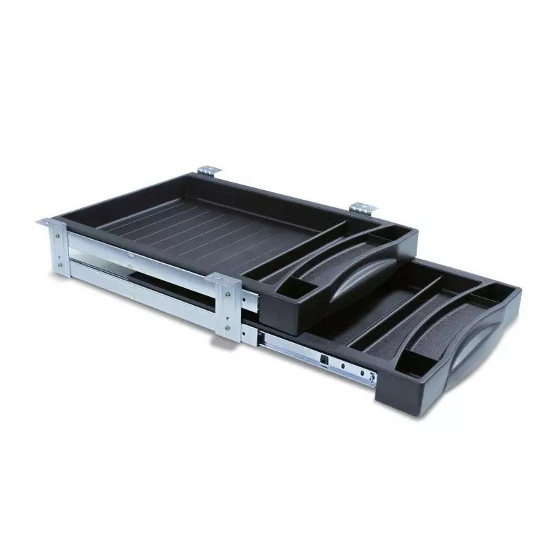 Drawer Storage Organizer Mounted Under Flat Wooden Table (USED)