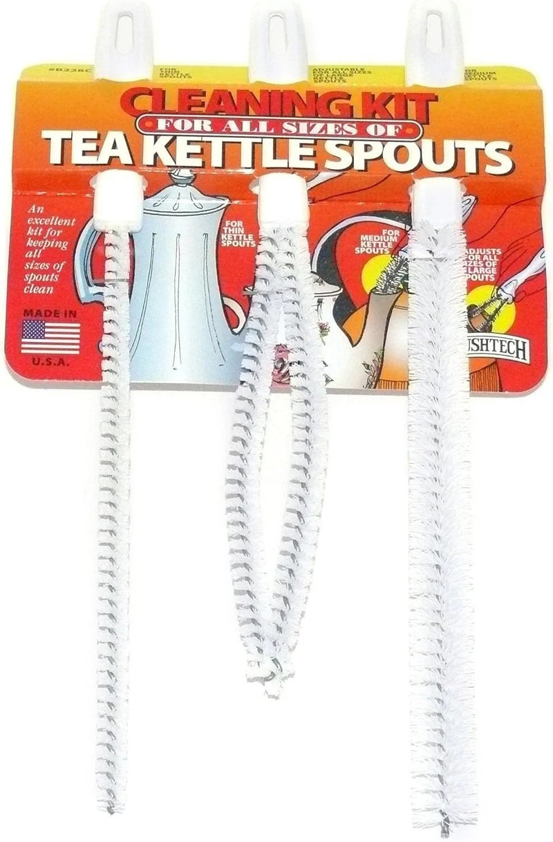 Brushtech B228C Tea Kettle Spouts Cleaning Brush Kit B228C
