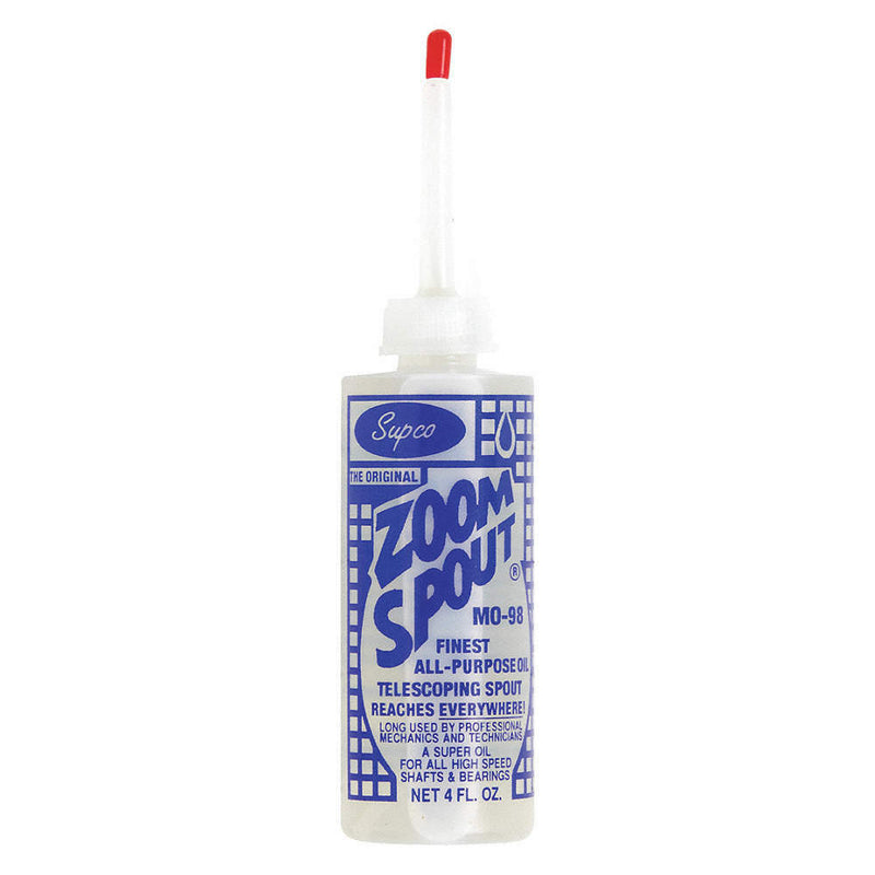Zoom Spout Oiler 4 Oz 1 Bottle High Quality Lubricating Oil MO98 MO-98 ZS75