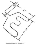 OEM GE Range/Stove/Oven Bake Element WB44T10014