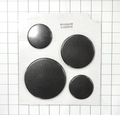 Authentic Whirlpool Burner Cap Kit WPW10299236 W10299236