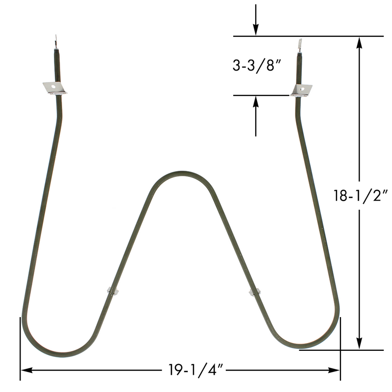 Oven Bake Element Kenmore Frigidaire 316075103 316075104 316282600 AP2125026