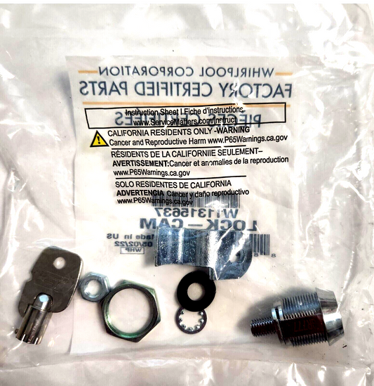✅OEM Whirlpool WPW11315637 Washer Commercial Laundry Lock and Key W11315637
