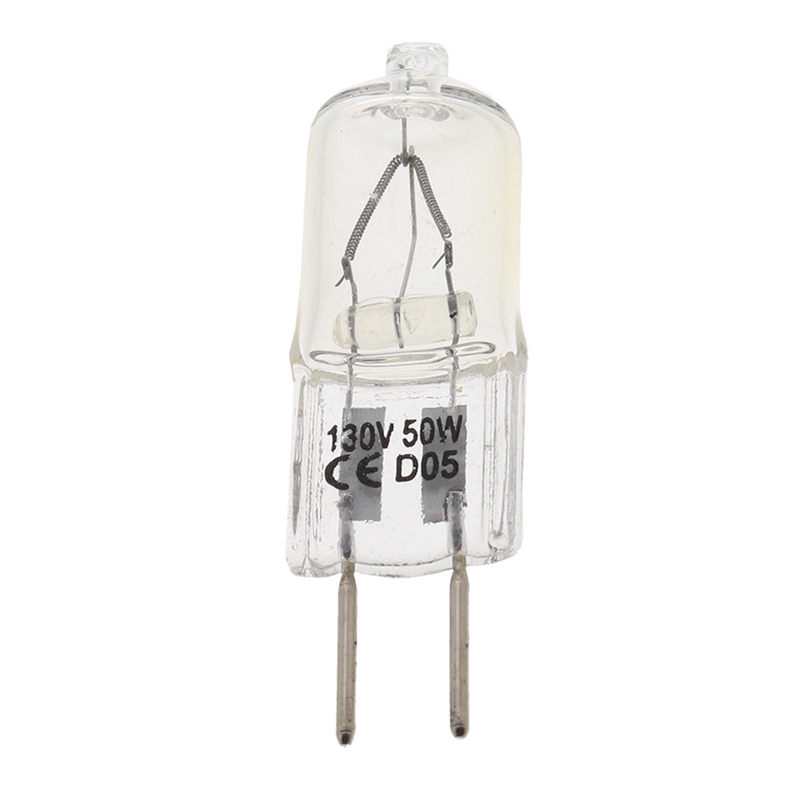 Microwave Halogen Bulb 130V, 50W for GE WB08X10057, WB08X10051, WB25X25393