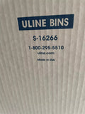 Uline 16x12x4.5 Corrugated Cardboard Bin Box S-16266 PACK OF 45