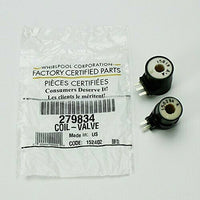OEM Whirlpool WP279834 279834 Dryer Gas Valve Coils AP2150379 PS268153