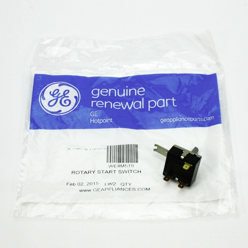 ✅OEM GE General Electric Dryer Rotary Start Switch WE4M519