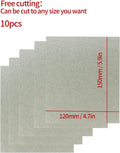 Microwave Cover, Universal 10 Pack Mica Sheet Cut To Fit