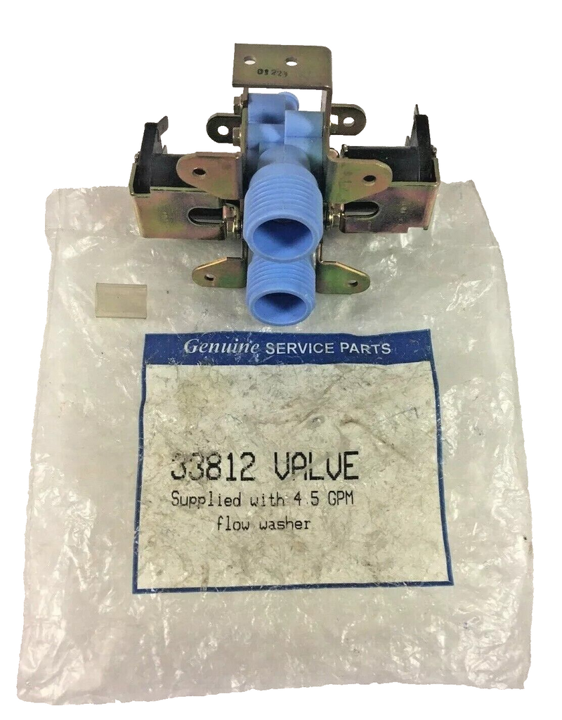 Whirlpool Maytag Washing Machine Water Valve 33812