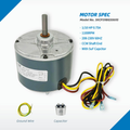 Condenser Fan Motor Replacement Carrier 5KCP39BGS069S 1/10HP 1100RPM 230V