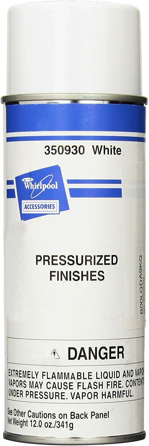 ✅OEM Whirlpool WP350930 350930 Washer Refrigerator Range Spray Paint (White)