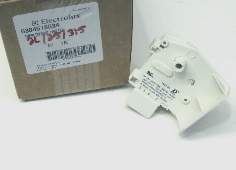 ✅OEM Frigidaire 5304518034 297318010 Refrigerator Defrost Timer 12Hr AP6799886