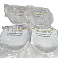 Authentic Whirlpool Burner Drip Pan Set Grey 2-6" 2-8" W10291024