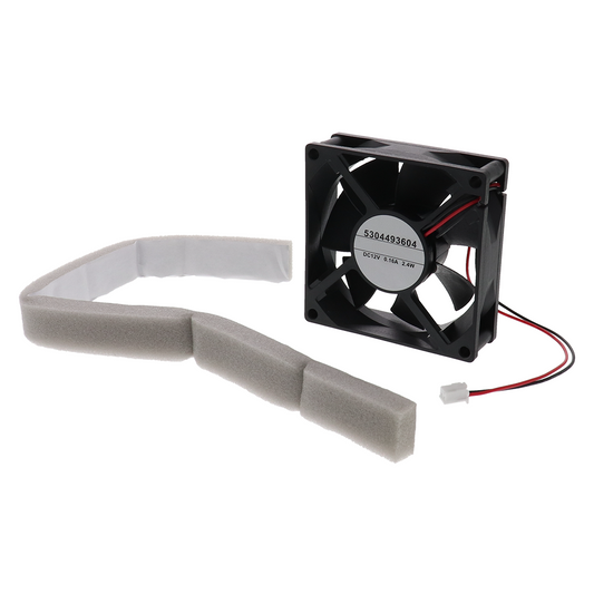 5304493604 Refrigerator Ice Maker Cooling Fan and Gasket Kit 242119401