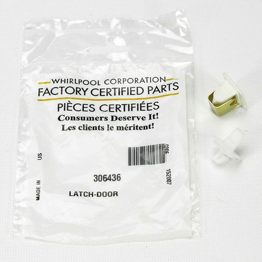✅OEM Whirlpool 306436 Dryer Door Latch Kit