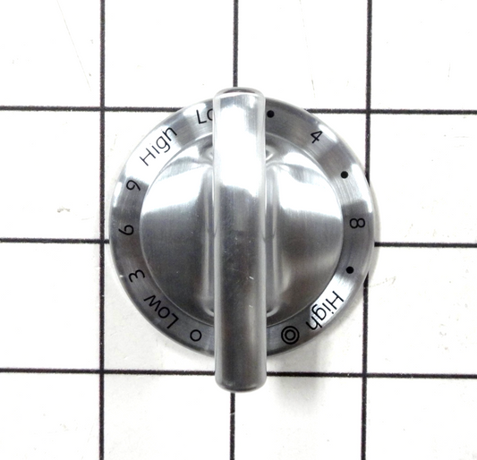 Authentic Jennair Whirlpool 74011550 Burner Control Knob WP74011550