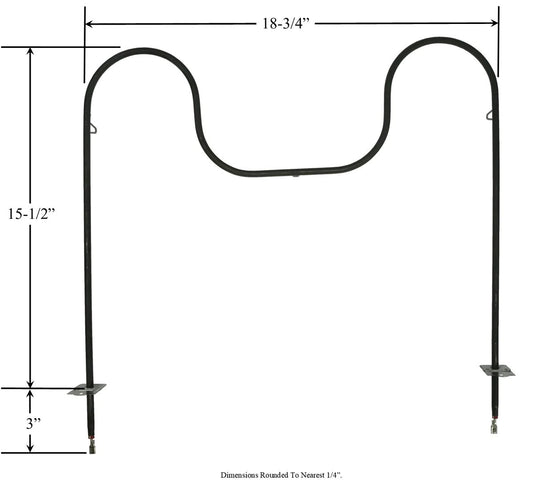 Whirlpool Kenmore Bake Element for WP74003020, 74003020 WP74010750