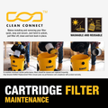 6 Gallon STEALTHSONIC Wet Dry Shop Vac, Powerful Suction & Portable Shop Vacuum