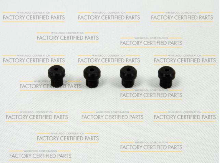 ✅OEM Whirlpool 814465 Cooktop Burner Grate Foot Pad Kit