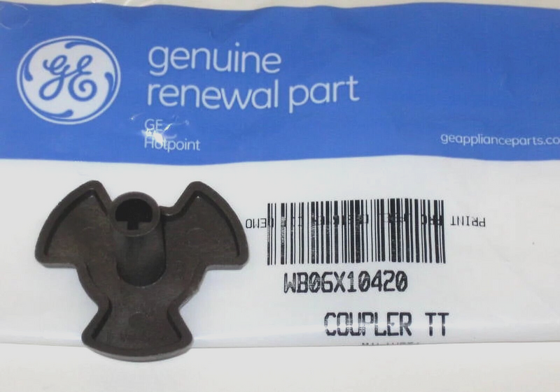 Authentic GE WB06X10420 Microwave Turntable Coupler