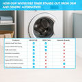 Dryer Timer for WPW10185982 WED4800XQ0 WED4815EW1 WED4916FW0 MEDC215EW1