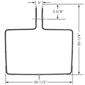 Oven Bake Element Whirlpool Kenmore W10289097 W10779716