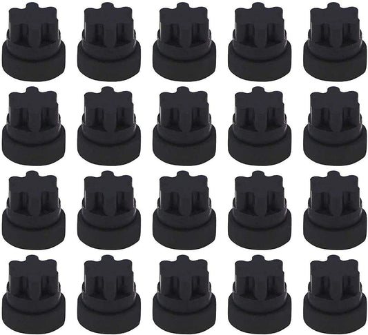 20-Pack Rubber Grate Feet for Thermador, Bosch 00637940 00618112 617174