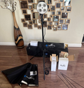 Pro Photo Studio Set 4 Socket Light Holder Umbrella