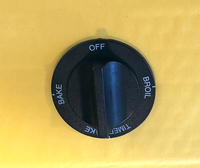 Oven Range Selector Knob D-Shaft Bake Broil Time Bake Off 3183112