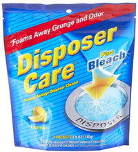 Garbage Disposer Care Foaming Cleaner, Lemon Scent, 4 Uses 1Pk DP06N-PB