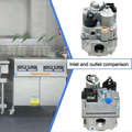 700-506 Gas Valve, Fast Opening, 200000 BTU/H, Combination Gas Valve, Inlet Filt