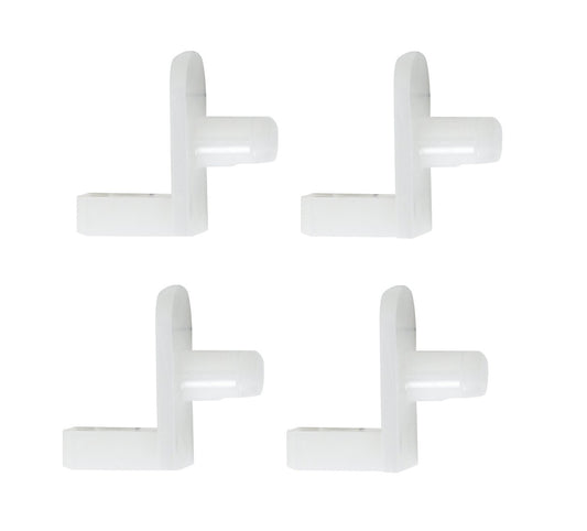 4 Pack ERP Dishwasher Rack Stud for Roller for GE WD12X10278 AP4412605 PS2353872