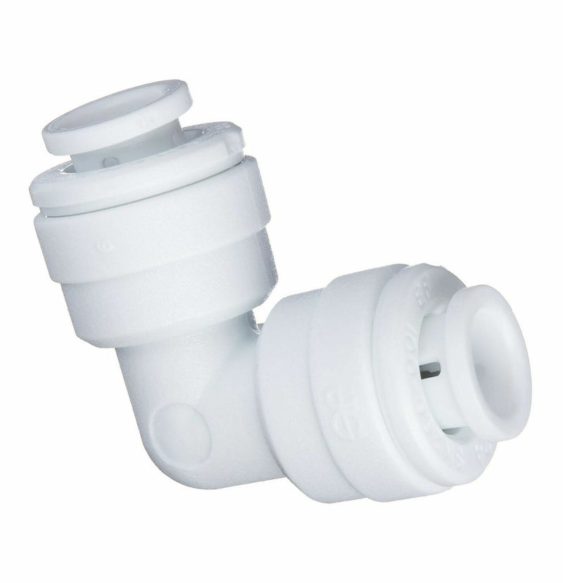 JOHN GUEST CI0308W-90 Elbow 1/4" x 1/4" Union Acetal Copolymer (Each)