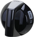 Cooktop Burner Knob for Frigidaire Range 316353104 (Black)