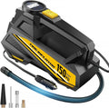 Portable Tire Inflator with 150PSI Digital Gauge & LED Light Air Pump Large