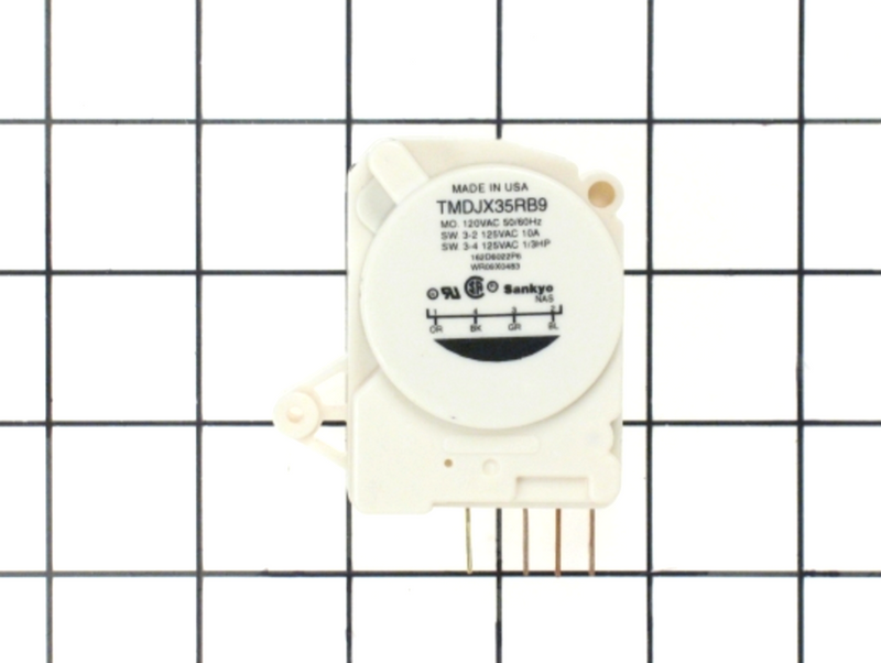 ✅OEM GE WR9X483 Refrigerator Defrost Timer 10Hr 35Min
