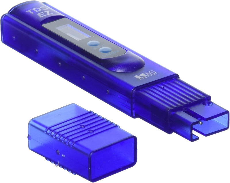 HM Digital TDS-EZ Water Quality TDS Tester, 0-9990 ppm Measurement Range, 1 ppm